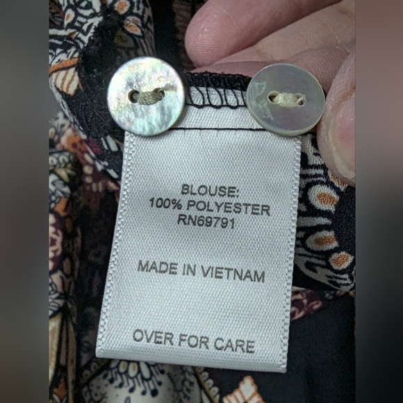 Roz & Ali size 2X tunic shift dress or tunic in geometric print - Picture 5 of 14